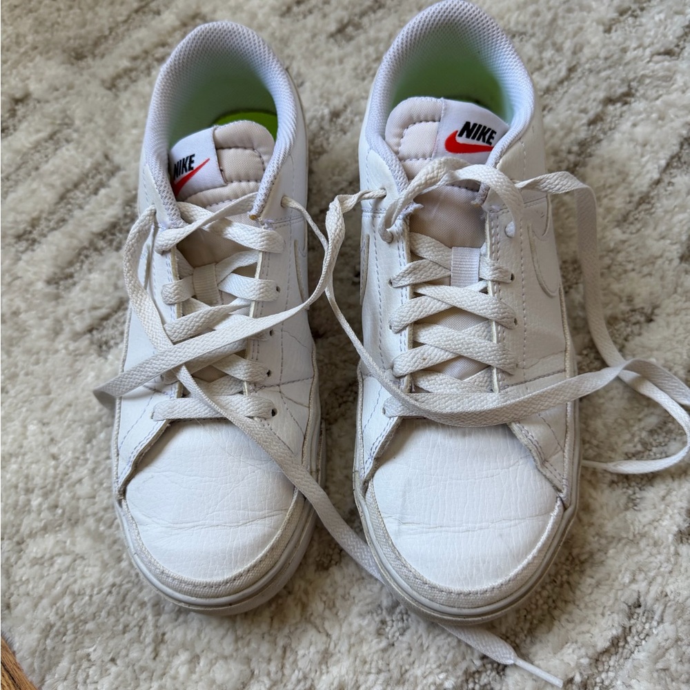 Nike White Athletic Shoes